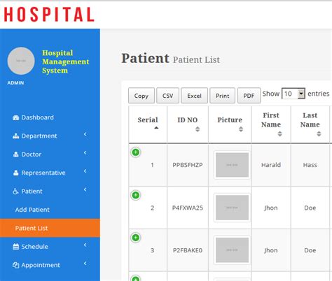 Hospital Management System PHP MYSQL Source Code Iwantsourcecodes