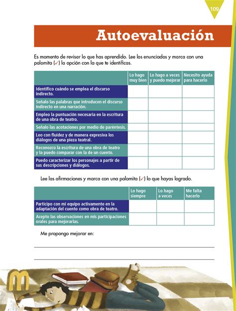 Español quinto grado de primaria. Español sexto grado 2017-2018 - Página 109 - Libros de ...