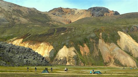 Landmannalaugar In The Highlands Of Iceland A Geothermal Tour With