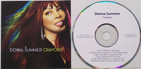 The Best Singer Donna Summer Cd Crayons Donna Summer