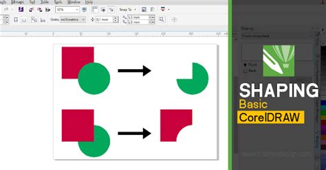 Fungsi Dan Cara Menggunakan Fitur Shaping Di Coreldraw Dengan Mudah Hot Sex Picture