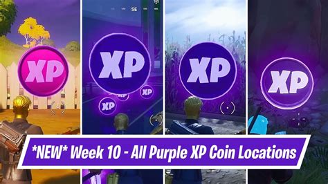 All purple xp coin locations guide fortnite season 2 week 1. Week 10 - All *NEW* Purple XP Coin Locations in Fortnite ...