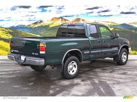 2000 Imperial Jade Mica Toyota Tundra Sr5 Extended Cab 4x4 90124707