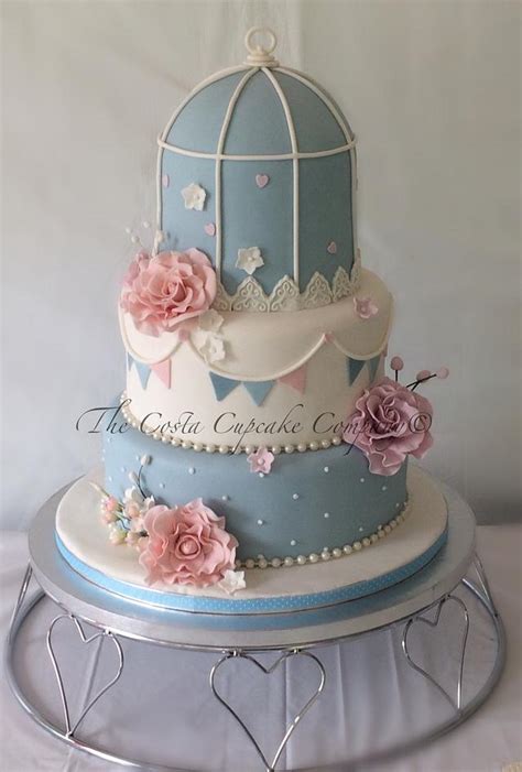 Birdcage Wedding Cake Decorated Cake By Costa Cupcake Cakesdecor