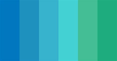 Green & Blue Ocean Color Scheme » Blue » SchemeColor.com