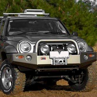 Gussets and a little bit of angle. 2006 Jeep Liberty Off-Road Front Bumpers — CARiD.com