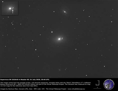 The film stars colin firth and stanley tucci. Supernova SN 2020nlb in Messier 85 brighter, again! 01 ...