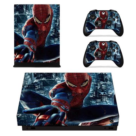 Spiderman Xbox One X Skin Sticker Decal