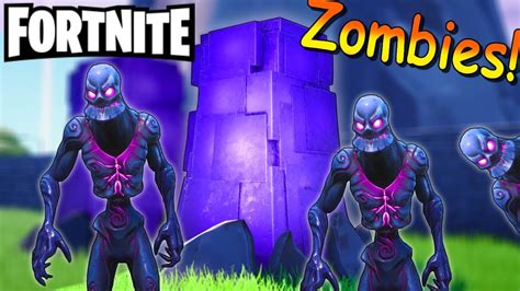 Zombies In Creative Mode Fortnite Youtube