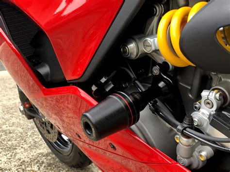 Ducati panigale v4/s, made in italy. AELLA Frame Slider Kit For the Ducati Panigale V2 (2020+)