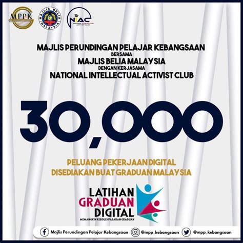 Setiap tahun, mengenai kemasukan ke program ini akan disiarkan. Penyertaan Latihan Graduan Digital Secara Online, Elaun ...