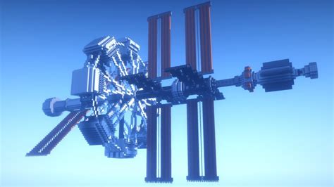 Minecraft Timelapse Space Station Youtube