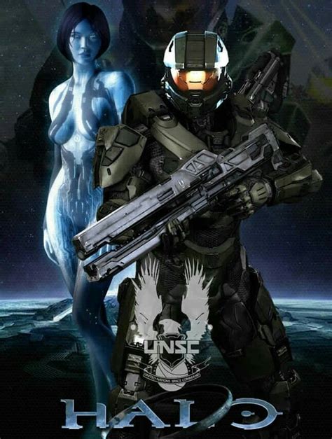 Master Chief And Cortana Cortana Halo Halo Armor Halo Video Game