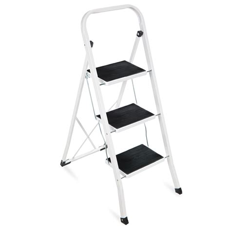 Foldable 3 Step Ladder Best Choice Products