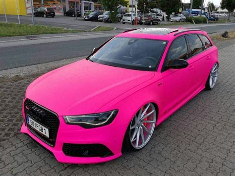 Audi Pink Rs6 Hot Pink Cars Pink Car Sports Cars Luxury