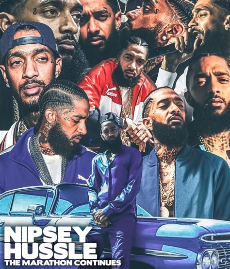 Nipsey Hussle Collage Hip Hop Music Best Rapper Alive Cover Artwork