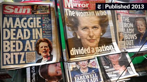 Britons Reflect On Split Over Thatcher The New York Times
