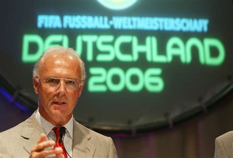 Germanys World Cup Scandal Reaches Franz Beckenbauer Fortune