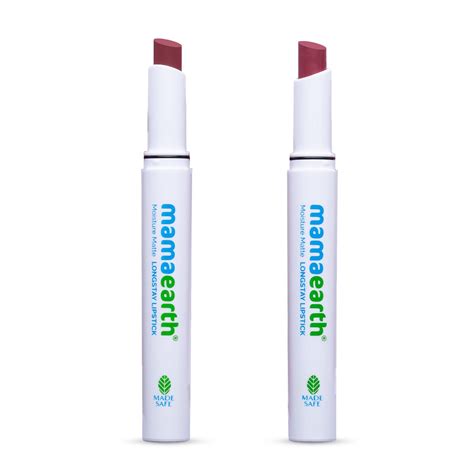 Buy Mamaearth Moisture Matte Longstay Lipstick Combo With Avocado Oil