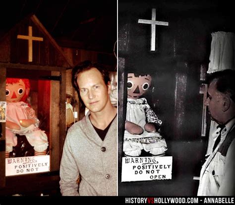 Being able to tie the true story behind another horror classic from his youth to this one ( the amityville the conjuring 2 opens with notorious ghostbusters ed ( patrick wilson ) and lorraine warren ( vera taylor's underrated work in that film helped ground the fear tactics in something real. Real Annabelle Doll - Annabelle Movie True Story ...