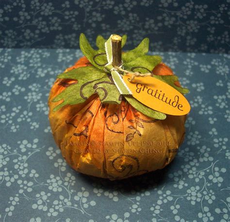 SHARING CREATIVITY and COMPANY: Coffee Filter Vintage Pumpkin | Pumpkin