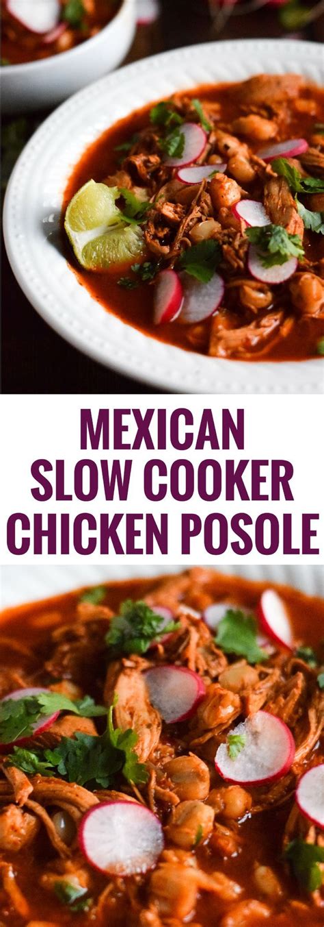 Slow Cooker Chicken Posole Isabel Eats {easy Mexican Recipes} Recipe Mexican Food Recipes