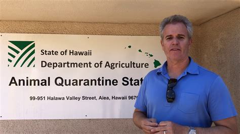 Quarantine documentation and travel arrangements. Hawaii Pet Quarantine - YouTube