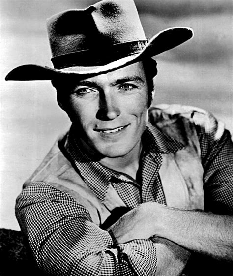Clint As Rowdy Yates ~rawhide 1961 Clint Eastwood Photo 40204953