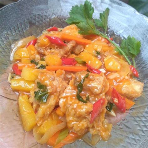 Resep udang asam manis pedas. Resep Ayam Nanas Asam Manis dari Chef Sabrina Omar | Yummy App