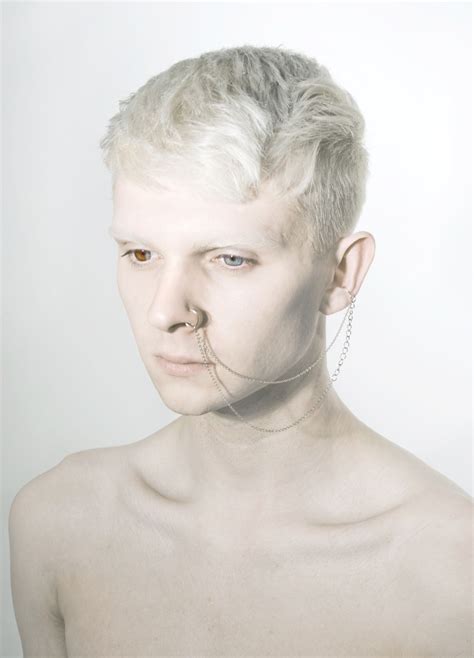 Untitled Albino Model Portrait Albino Human