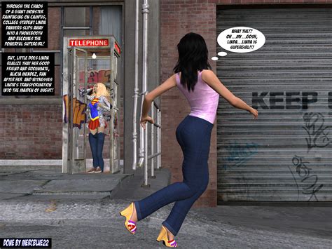 Supergirl in 'A Secret Revealed by a Roommate!' TF by mercblue22 on