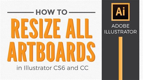 While learning how to use illustrator, it is useful to understand how an artboard is worked with in illustrator. How to resize all artboards in Adobe Illustrator - Graphic ...