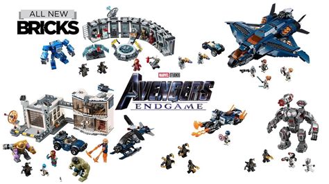 Lego Avengers Endgame Compilation Of All Sets Youtube