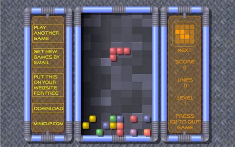 Un juego de lanzamiento de bloques para computadora con muchos niveles para completar gratis actualizada descárgalo. Tetris clasico ~ Juegos online