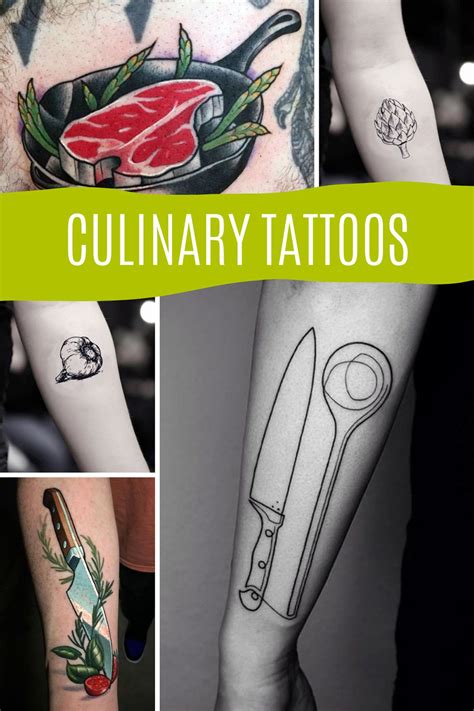 57 Mouth Watering Chef Tattoos Designs Tattoo Glee
