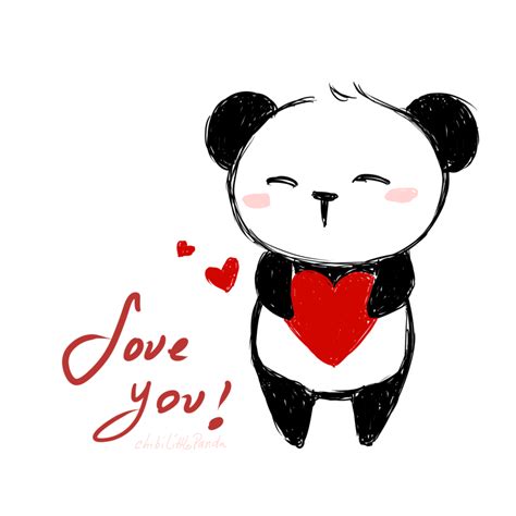 Panda Love Wallpapers Wallpaper Cave