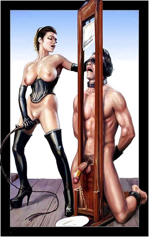 Comic Femdom Erotic Art