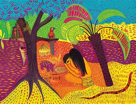 Literatura Indígena Produção De Arte Indígena Mito Indigena