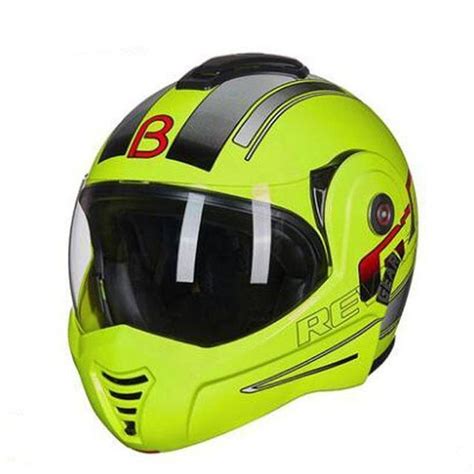 BEON T 702 FLIP UP MOTORCYCLE HELMET GREEN Helmet Motorcycle Helmets Full Face Helmets