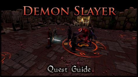 1 mind speak to the spirit inside the eastern room. Demon Slayer - RuneScape Quest Guide - No Vocal Commentary - YouTube