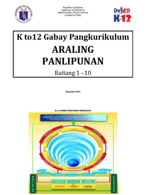 Araling Panlipunan Grades 1 10 Curriculum Guide 1pdf