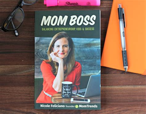 chic biz tip mom boss book by momtrends founder nicole feliciano so chic life