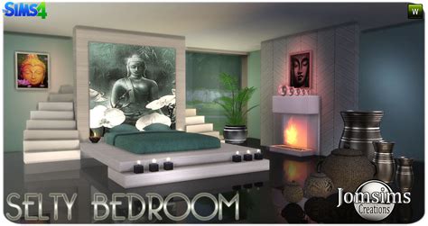 Jomsimscreationsfr — Selty Chambre Adulte Sims 4 De La Collection