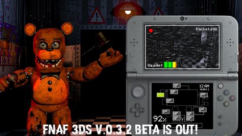 Fnaf 3ds V032 Beta Is Out Youtube