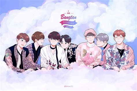Bts Anime Wallpapers Top Free Bts Anime Backgrounds Wallpaperaccess