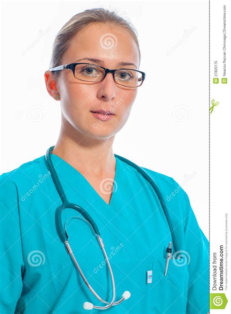 Medical Person Nurse Stock Image Image Of Looking Cute 27825175