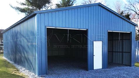 30x40x12 Triple Wide Metal Garage Home