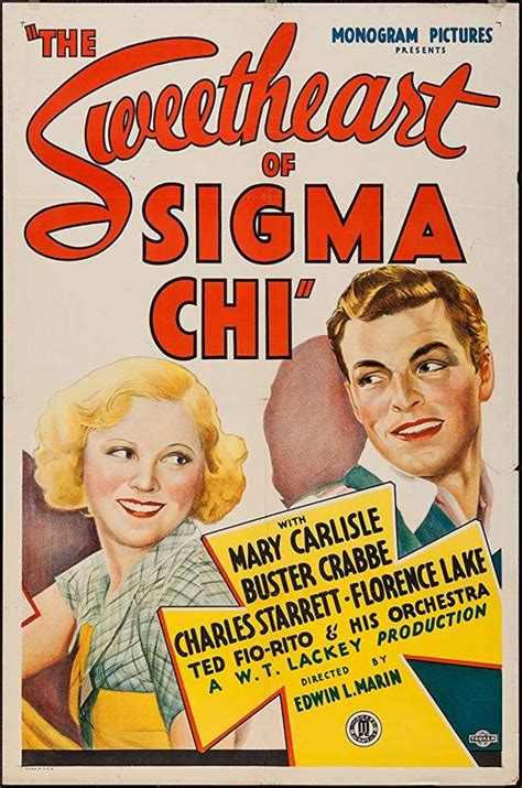The Sweetheart Of Sigma Chi 1933