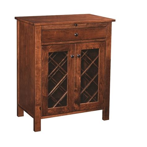 Shaker Wine Cabinet From Dutchcrafters Amish Furniture