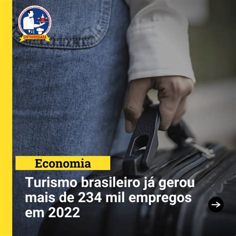 Turismo brasileiro já gerou mais de mil empregos em Sinthoressara
